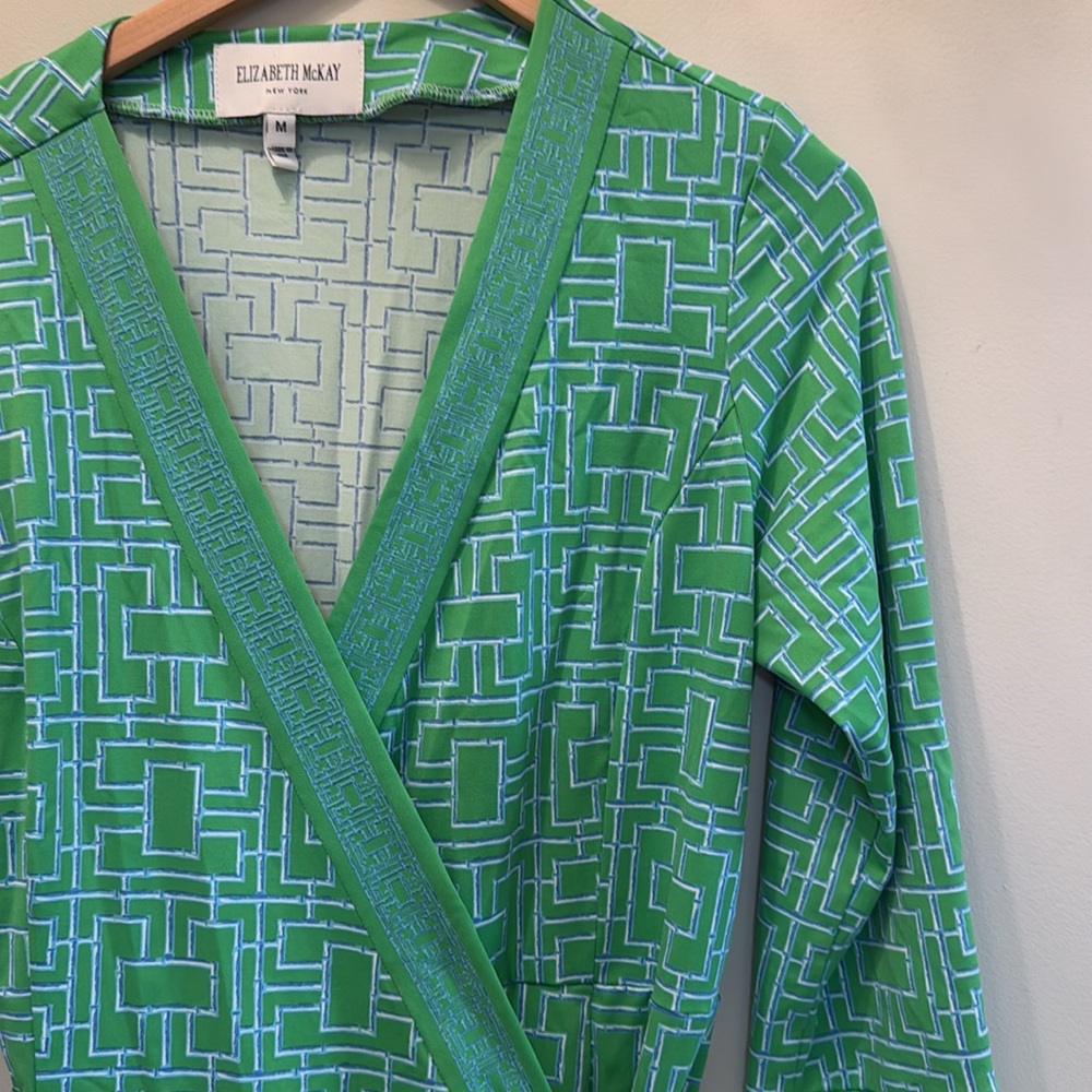 ELIZABETH McKAY Wrap Dress - Picture 2 of 5